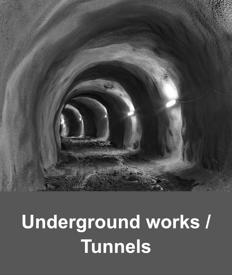 Underground works / Tunnels
